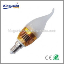 erp ce rosh LED Bulb 3w 5W 7w E14 led candle bulb from shenzhen china